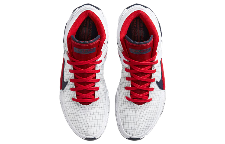 Кроссовки Nike KD 13 "USA" (белые) — Белый — фото 4