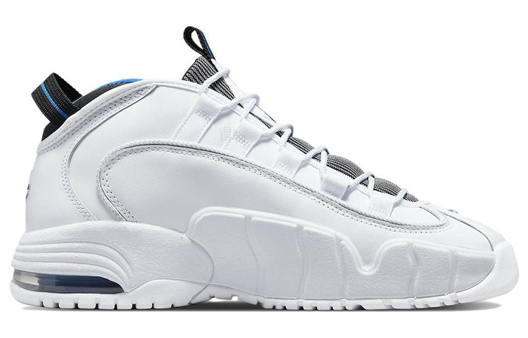 Мужские кроссовки Nike Air Max Penny home (бело-синие) — Белый / синий — фото 2
