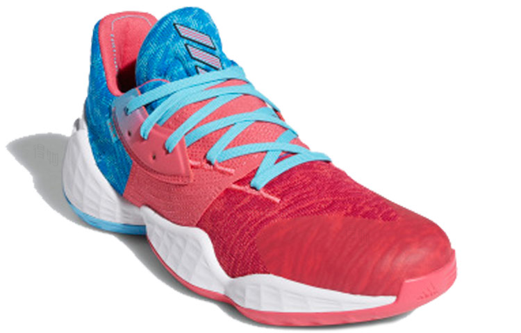 Мужские кроссовки adidas Harden Vol. 4 (красно-синий) — фото 2