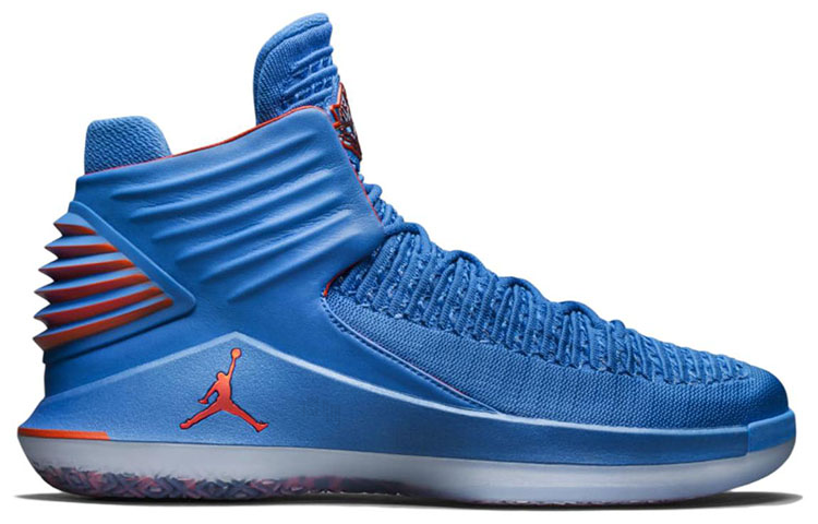 Мужские кроссовки Jordan Air Jordan 32 Russell Westbrook (сине-оранжевый) — Синий / оранжевый — фото 2