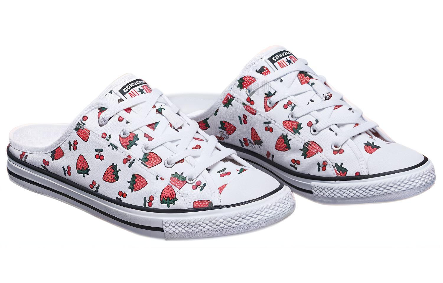 Женские слипоны Converse Chuck Taylor All Star Dainty Mule (белые) — фото 3