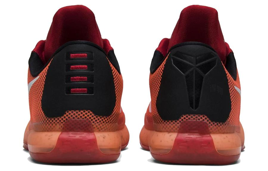 Мужские кроссовки Nike Kobe 10 (красный) — 大学红/白/亮红/岩浆红 — фото 4