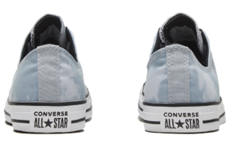Кеды Converse Chuck Taylor All Star Ox (сине-белые) — Синий / белый — фото 4