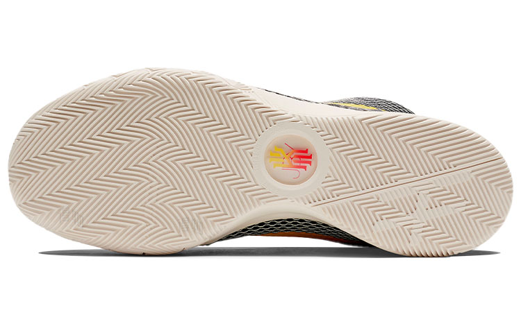 Мужские кроссовки Nike Kyrie 1 Rise China (черно-желтые) — 黑/黄/帆色/浅骨 — фото 6
