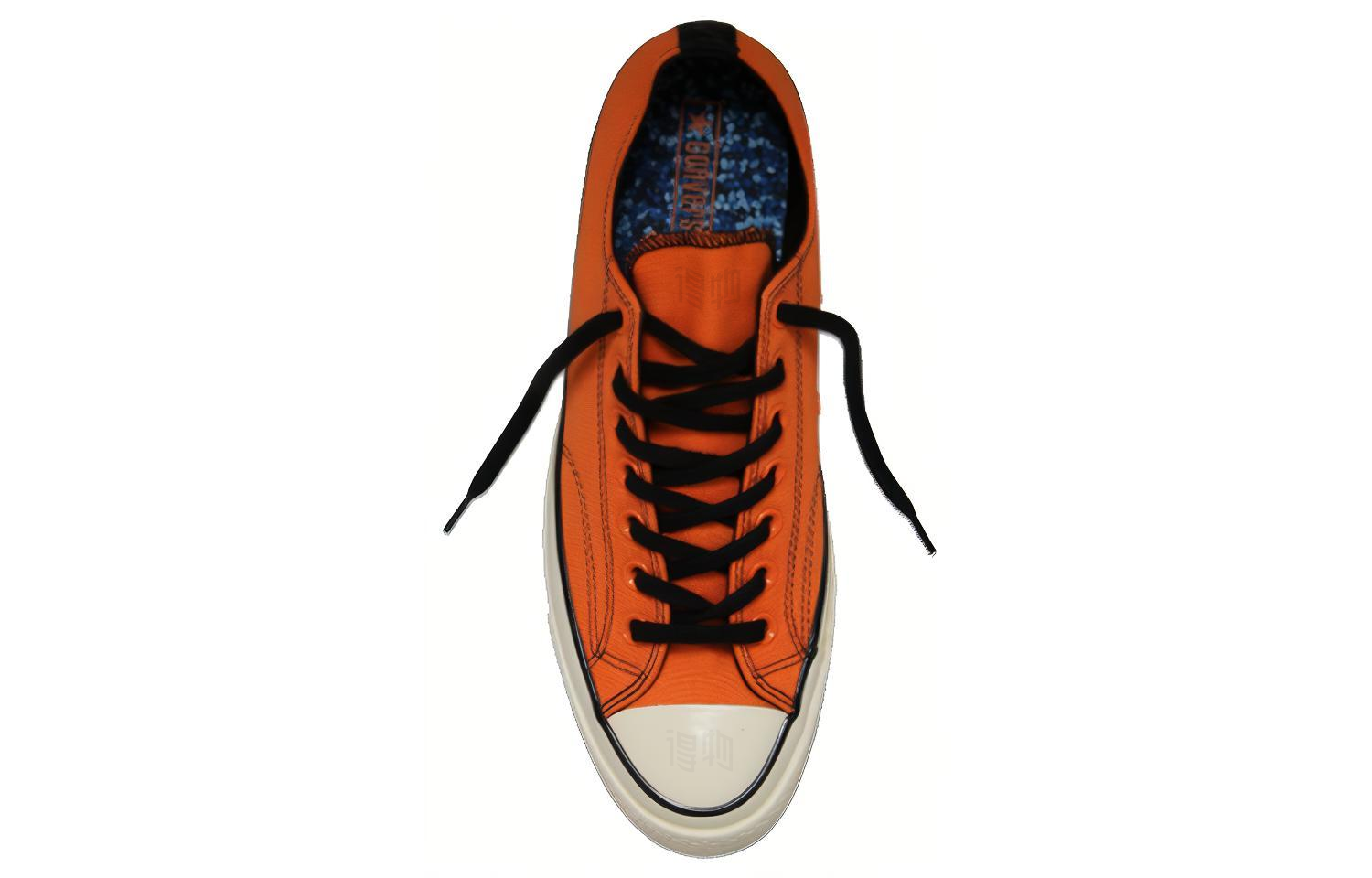 Унисекс кеды Converse Chuck Taylor All Star (оранжевые) — Оранжевый / чёрный — фото 3