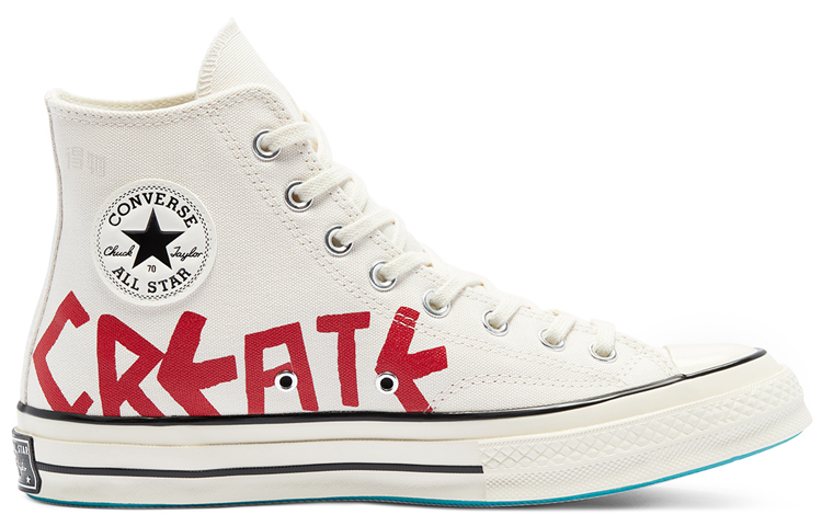 Кеды Converse Chuck Taylor All Star 1970s (бело-красные) — Белыйкрасный — фото 2