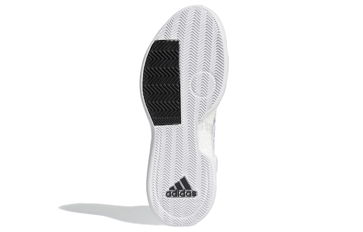 Мужские кроссовки adidas Marquee Boost (бело-серебристые) — фото 6
