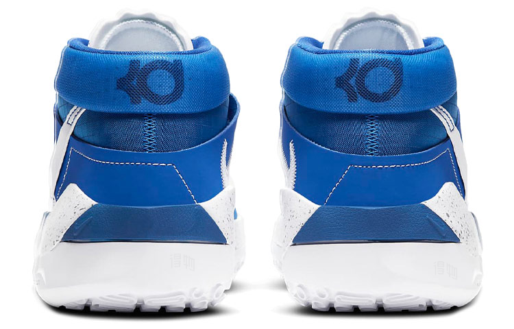 Кроссовки Nike KD 13 Team "Game Royal" (сине-белые) — Синий / белый — фото 5