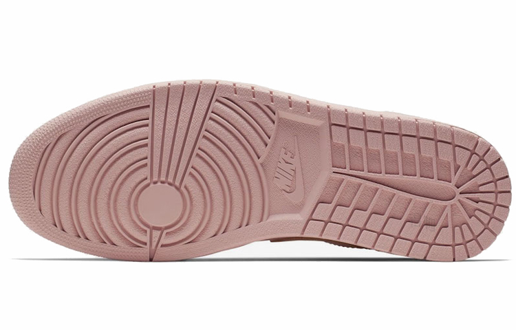 Мужские кроссовки Jordan Air Jordan 1 Low (розовые) — фото 5