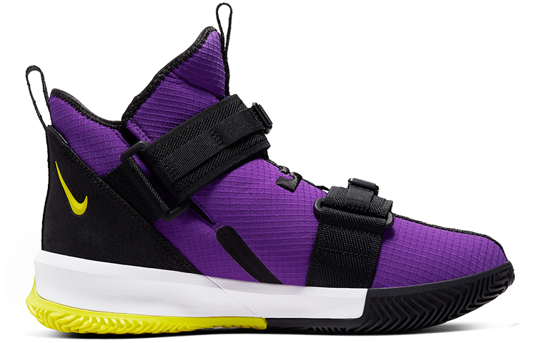 Мужские кроссовки Nike zoom soldier 13 (фиолетово-золотой) — Фиолетовыйзолотой — фото 2