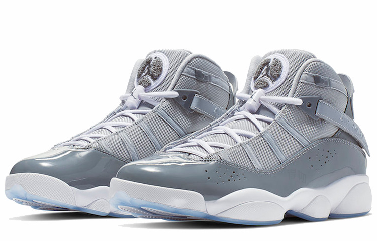Мужские кроссовки Jordan Air Jordan 6 Rings (серые) — Серый — фото 2