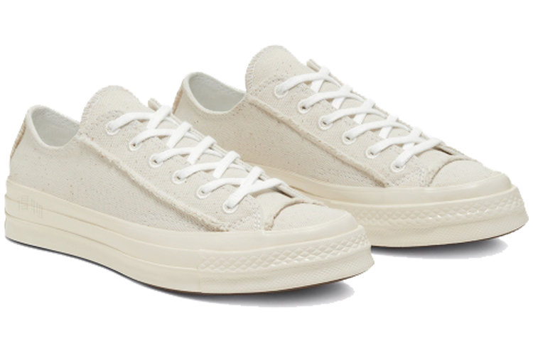 Кеды Converse 1970s Chuck 70 Renew Cotton Egret (бежевыйбелый) — фото 3