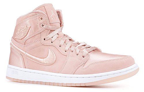 Женские кроссовки Jordan Air Jordan 1 Retro High (розовые) — Розовый — фото 2
