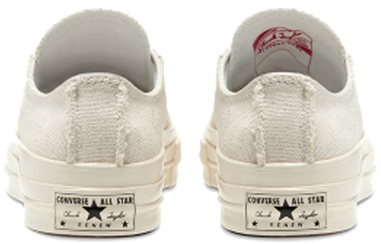 Кеды Converse 1970s Chuck 70 Renew Cotton Egret (бежевыйбелый) — фото 5