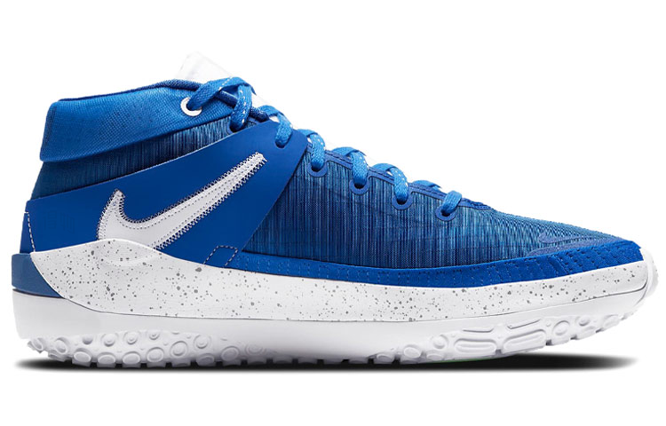 Кроссовки Nike KD 13 Team "Game Royal" (сине-белые) — Синий / белый — фото 2