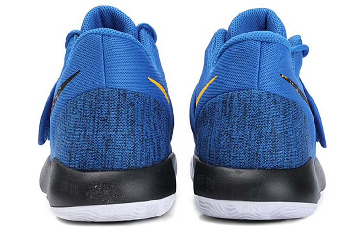 Мужские кроссовки Nike Trey 5 KD VI (синий, белый, черный, желтый) — Синийбелыйчёрныйжёлтый — фото 4