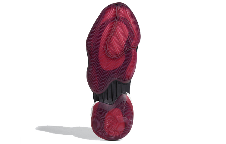 Кроссовки adidas originals Crazy BYW 3.0 (черно-бело-фиолетовые) — фото 5