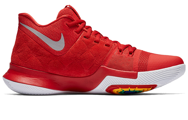 Мужские кроссовки Nike Kyrie 3 (красный) — фото 2