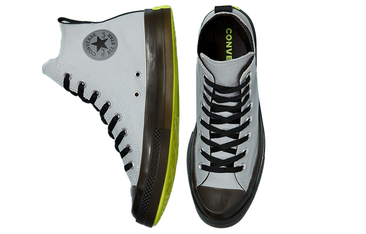 Высокие кеды Converse Chuck Taylor All Star (серые) — Серый — фото 4