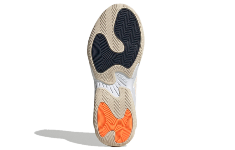 Мужские кроссовки adidas neo STREETSPIRIT 2.0 (бежево-оранжевые) — фото 6