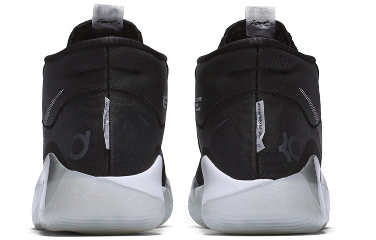 Кроссовки Nike KD 12 OG (черно-белый) — Чёрный / белый — фото 5