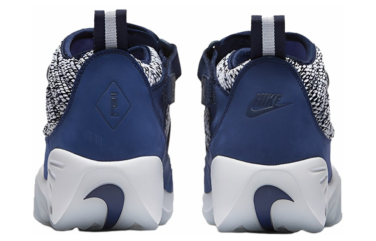 Мужские кроссовки Nike Air Shake NDestrukt Pigalle Blue (серо-голубые) — фото 4
