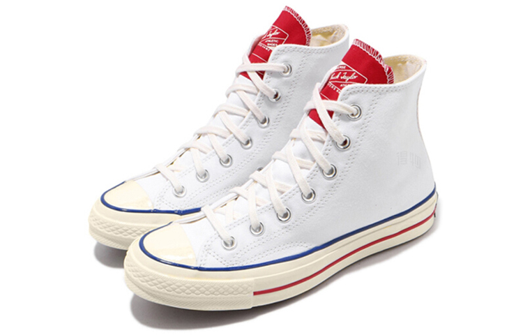 Кеды Converse Chuck 70 Varsity Remix (белые) — фото 2