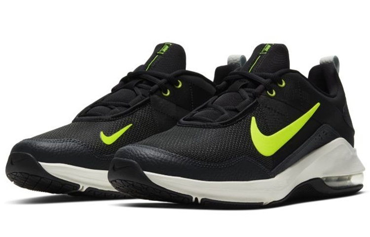 Мужские кроссовки Nike Air Max Alpha Trainer 2 (черно-лимонные) — фото 3