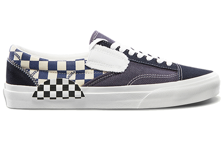Слипоны Vans Slip-On (сине-белые) — фото 2