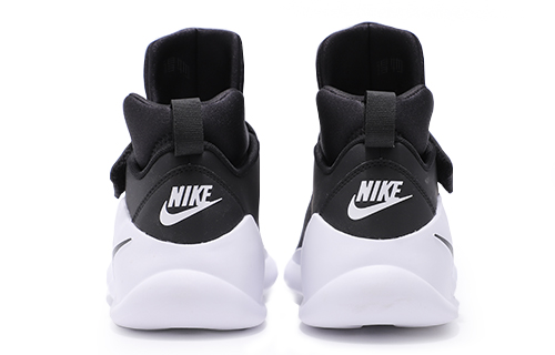 Кроссовки Nike Kwazi (черно-белые) — Чёрный — фото 5