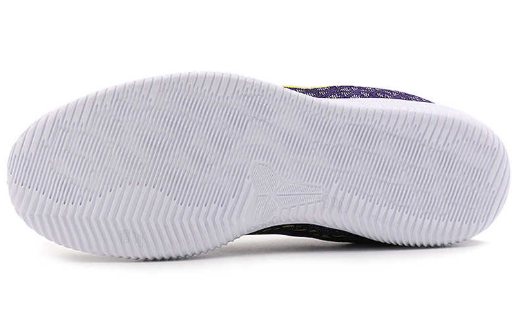 Мужские кроссовки Nike Mamba Instinct 3 ep (бело-фиолетовые) — Белыйфиолетовый — фото 5