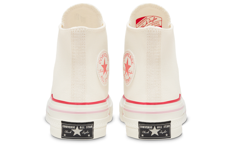 Женские кеды Converse Chuck 70 1970s (белый, красный) — Белый / красный — фото 5