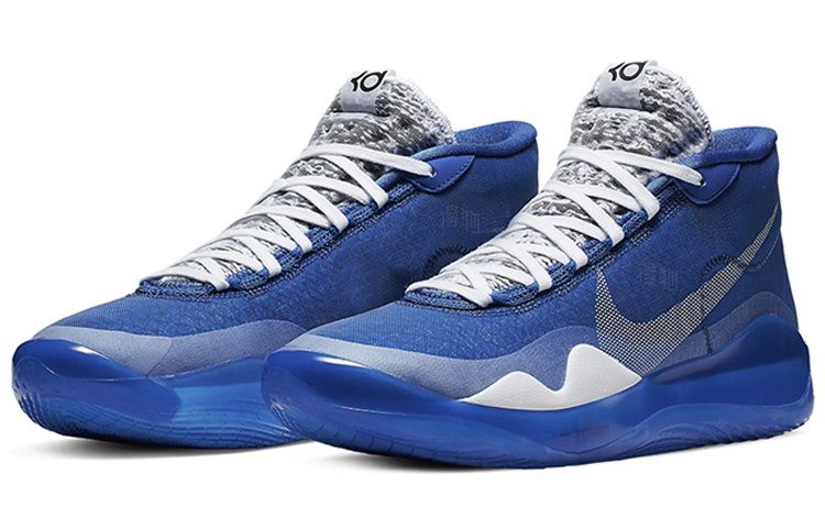 Мужские кроссовки Nike KD 12 Zoom TB (синий) — фото 3