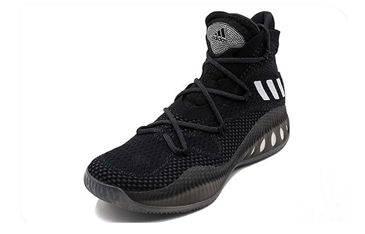 Мужские баскетбольные кроссовки adidas Crazy Explosive 1 (черные) — Чёрный — фото 3