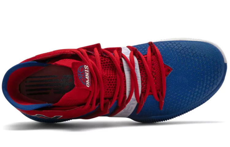 Мужские кроссовки New Balance New Balance NB OMN1S Return Of The Fun Guy (синий / красный / белый) — фото 3