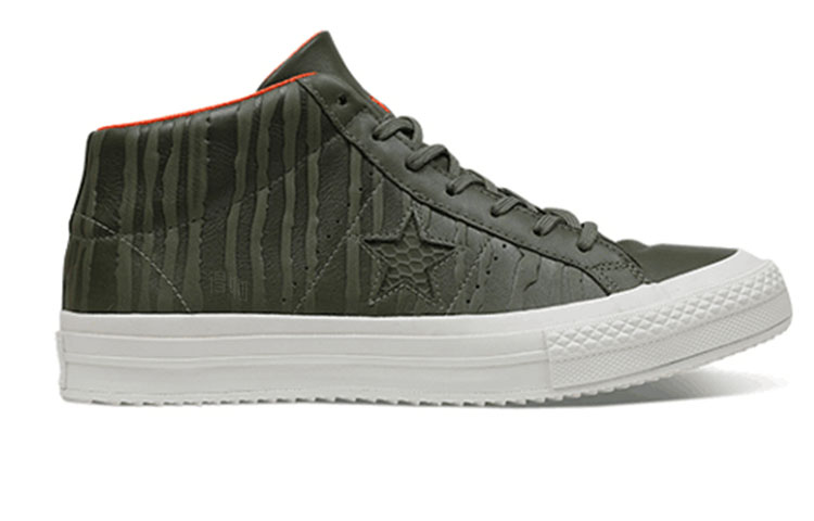 Кеды Converse One Star (зеленый) — фото 2