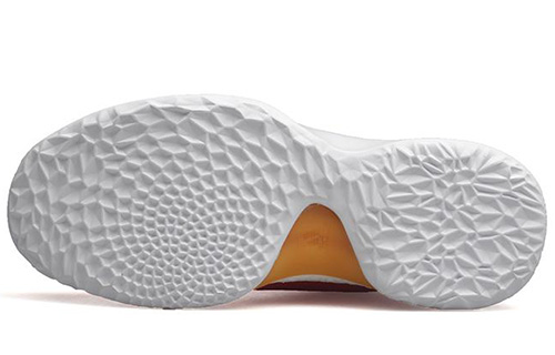 Мужские кроссовки adidas Harden Vol.1 (розовый / красный / белый) — фото 4