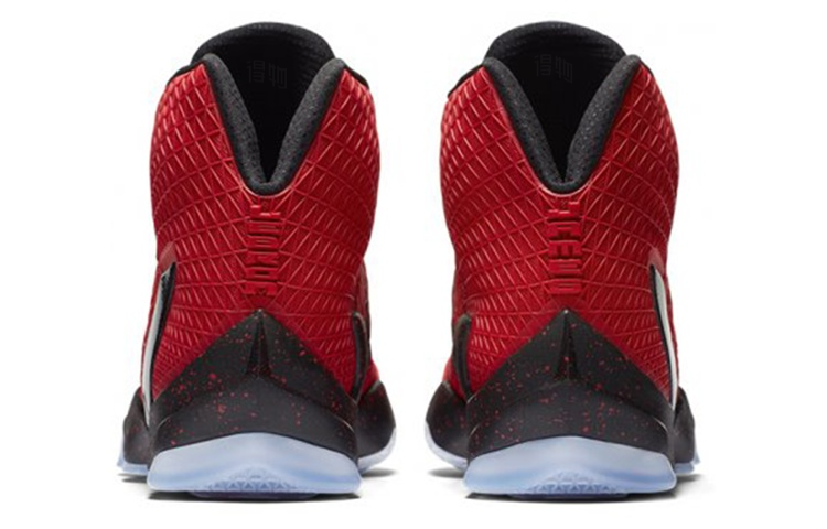 Мужские кроссовки Nike Lebron 13 Elite EP (черно-красные) — фото 5