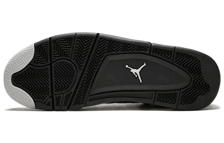 Мужские кроссовки Jordan Air Jordan 4 retro oreo 2015 (черно-белый) — 黑/技术灰/白 — фото 4