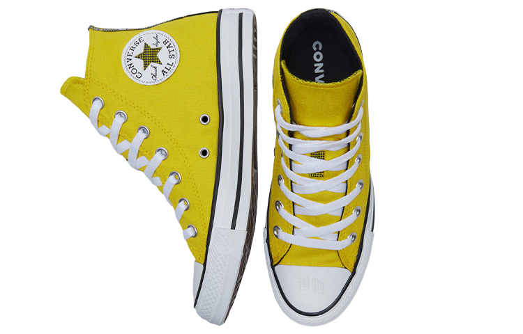 Женские кеды Converse Chuck Taylor All Star (желтые) — фото 5