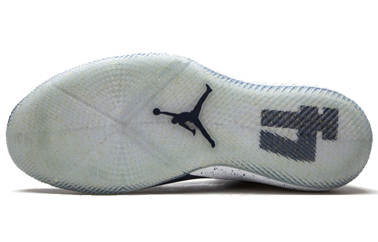 Мужские кроссовки Jordan Why Not Zer0.1 Tribute (темно-синие с золотым) — Тёмно-синий / золотой — фото 5