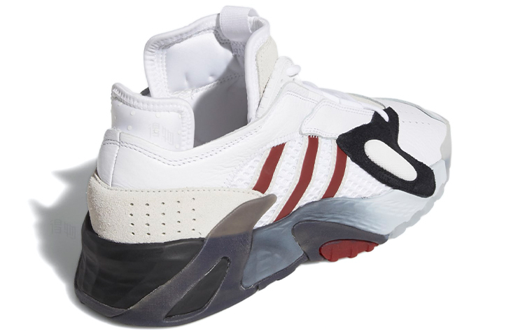 Кроссовки adidas originals Streetball (черно-красные) — фото 4