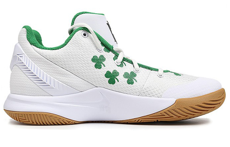 Мужские кроссовки Nike Flytrap 2 Celtics (бело-зеленые) — фото 2