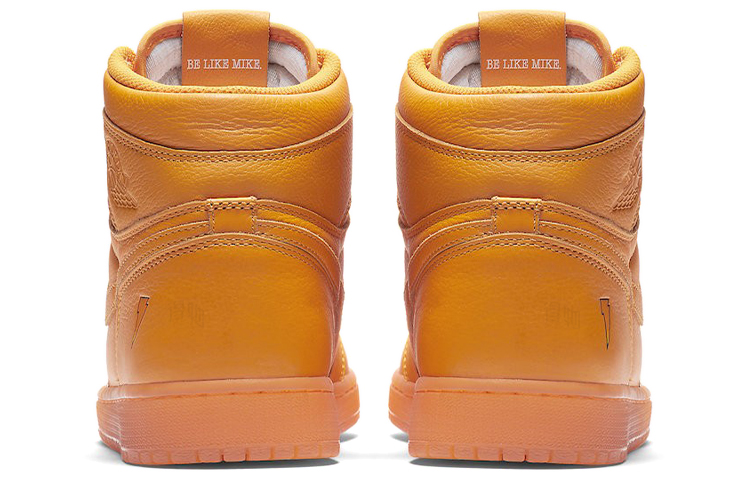 Кроссовки Jordan Air Jordan 1 Retro High Gatorade Orange Peel (оранжевые) — Оранжевый — фото 5