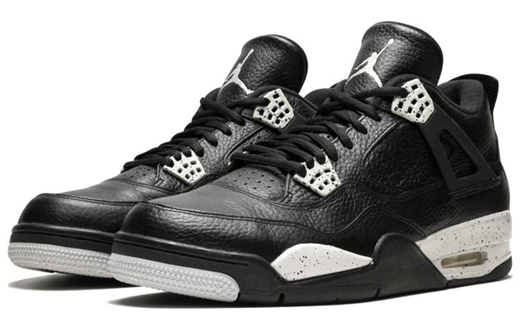 Мужские кроссовки Jordan Air Jordan 4 retro oreo 2015 (черно-белый) — 黑/技术灰/白 — фото 2