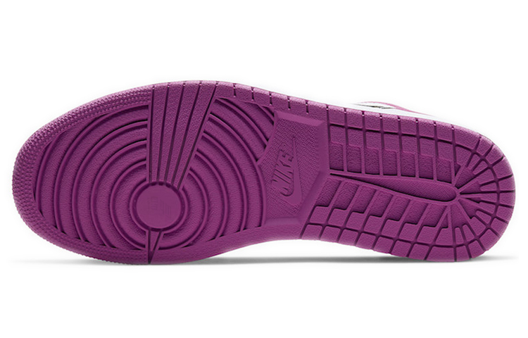 Кроссовки Jordan Air Jordan 1 magenta (бордовые) — 玫红 — фото 6
