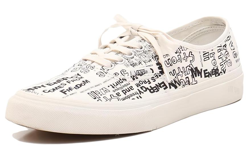 Кеды COMME DES GARCONS SHIRT x Vans Authentic (черно-белый) — фото 2
