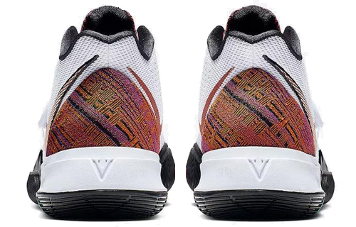 Мужские кроссовки Nike Kyrie 5 BHM 5 2019 (белый / золотой) — фото 4
