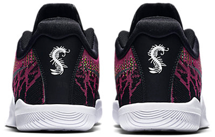 Мужские кроссовки Nike Mamba Rage EP (черно-фиолетовые) — Чёрныйфиолетовый — фото 4