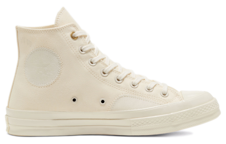 Высокие кеды Converse Chuck 70 1970s Hi Clean 'n Preme (бежевые) — Бежевый — фото 2